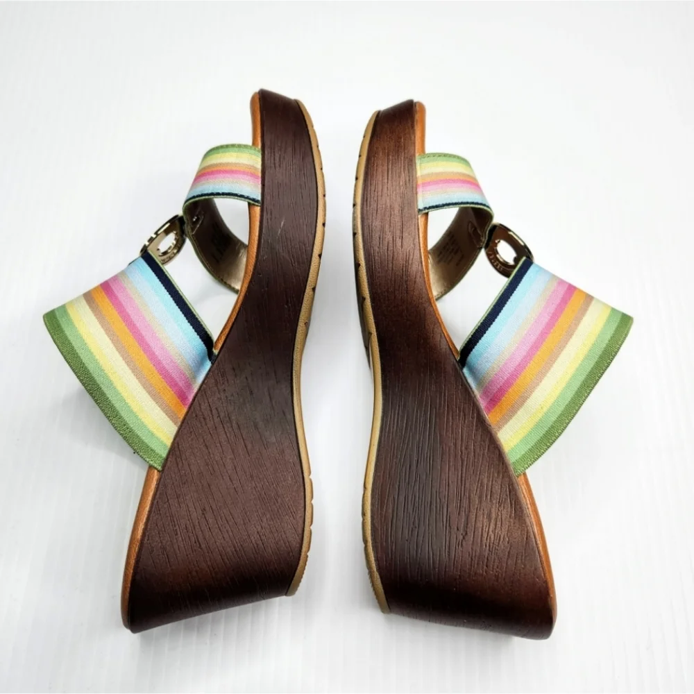 Anne Klein Akhadya Platform Wedge sandals size 6 - Picture 7 of 10